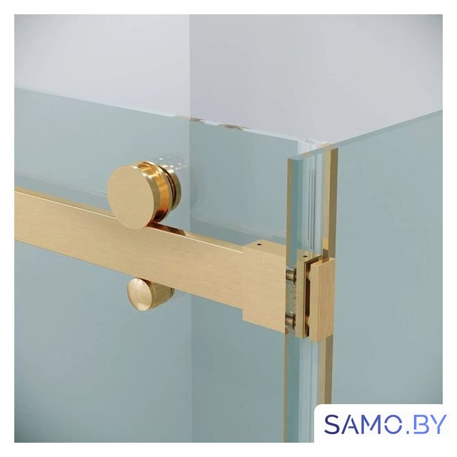 Душевой уголок Grossman Classic 110x90x195 120.K33.04.1190.32.00 (золото сатин/прозрачное стекло) - Изображение №5 — Интернет-магазин samo.by