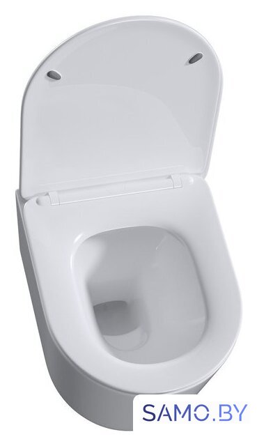 Унитаз подвесной Roxen Simple compact в комплекте с инсталляцией StounFix Dual Fresh 6 в 1 968480 (кнопка: брашированное золото) - Изображение №6 — Интернет-магазин samo.by