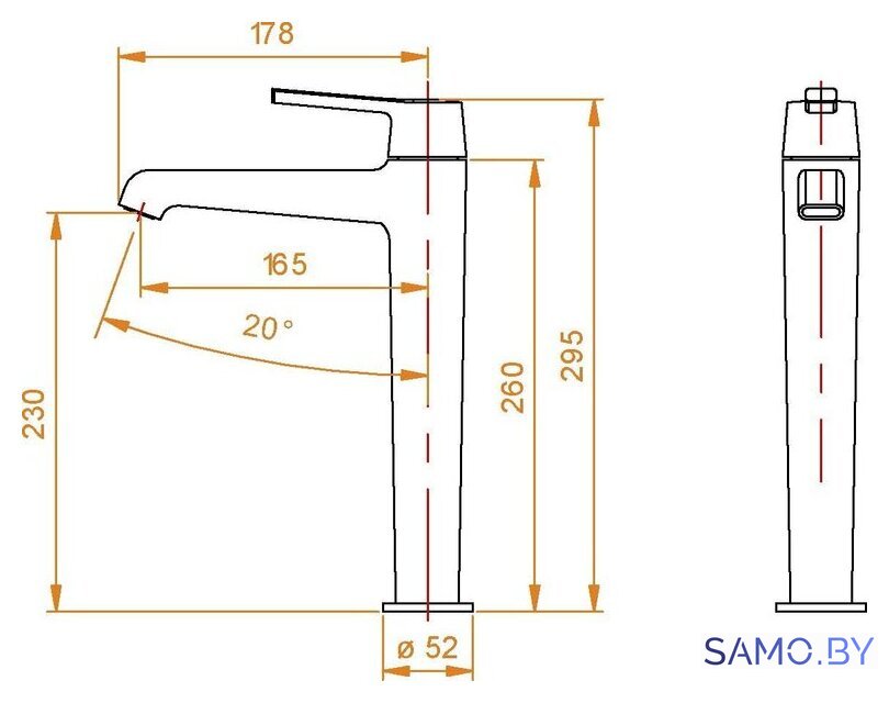Смеситель RGW SP-311 511405311-01 - Изображение №2 — Интернет-магазин samo.by