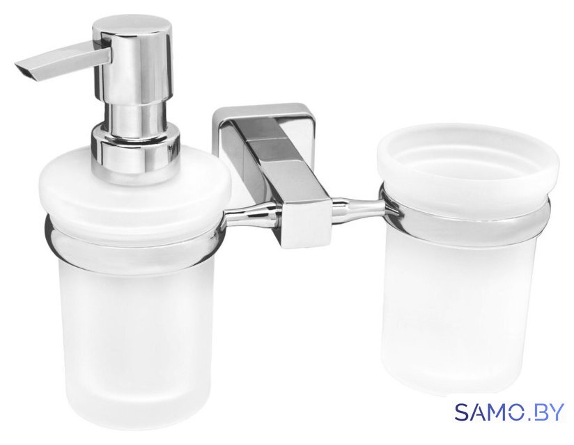 Держатель для стакана и дозатора мыла Wasserkraft Lippe K-6589 - Изображение №2 — Интернет-магазин samo.by