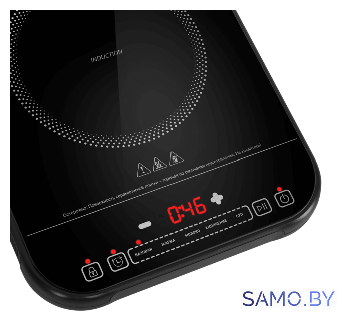 Настольная плита MAUNFELD EFI301TBK - Изображение №3 — Интернет-магазин samo.by