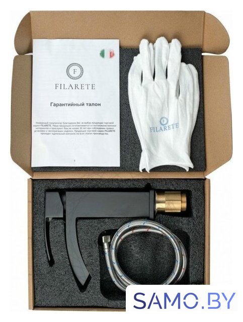 Смеситель Filarete Waterfall FL5010 (черный матовый) - Изображение №15 — Интернет-магазин samo.by