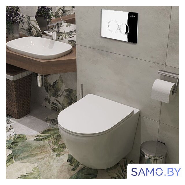 Панель смыва Roxen Santi 410260CH - Изображение №7 — Интернет-магазин samo.by