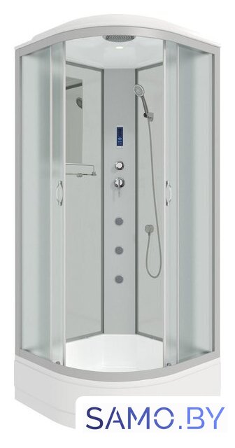 Душевая кабина Niagara NG-3302-14F 100x100x215 (матовое стекло) - Изображение №2 — Интернет-магазин samo.by