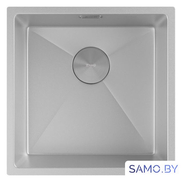 Кухонная мойка ZorG Zerox 44 U / IF Zurinox Steel - Изображение №3 — Интернет-магазин samo.by