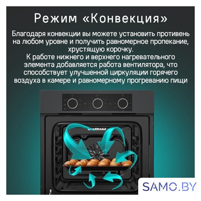Электрический духовой шкаф MAUNFELD AEOF6060B2 - Изображение №19 — Интернет-магазин samo.by