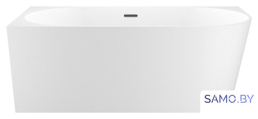 Ванна Wellsee Excellence Pro 150x73 28760603R (пристенная ванна (левая) белый глянец, экран, ножки, сифон-автомат матовый черный) - Изображение №1 — Интернет-магазин samo.by