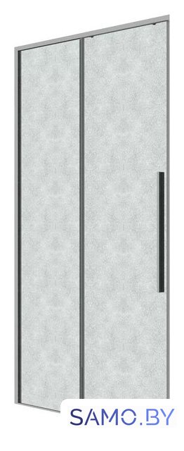 Душевая дверь Grossman Galaxy 90x195 1/2.K33.01.90.10.02 (хром/стекло шиншилла) - Изображение №1 — Интернет-магазин samo.by