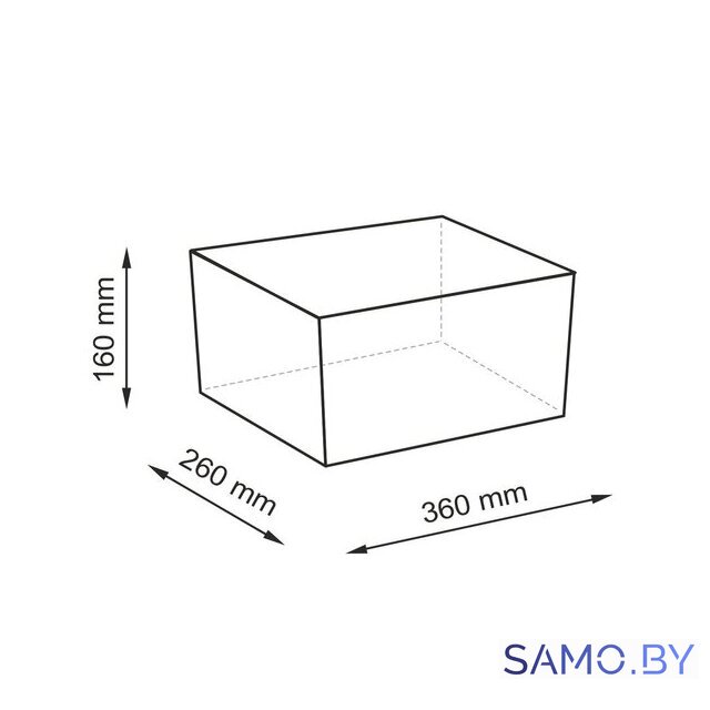 Корзина Wasserkraft Aisch WB-550-M - Изображение №7 — Интернет-магазин samo.by
