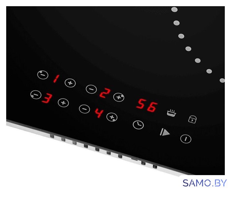 Варочная панель MAUNFELD CVCE594PBK - Изображение №4 — Интернет-магазин samo.by