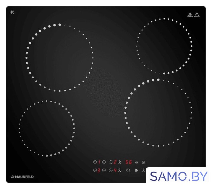 Варочная панель MAUNFELD CVCE594PBK - Изображение №1 — Интернет-магазин samo.by