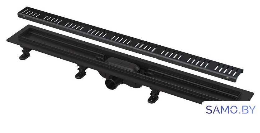Трап/канал Alcaplast APZ10-850M Simple (черный) - Изображение №1 — Интернет-магазин samo.by