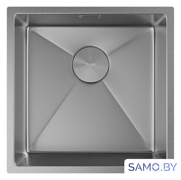 Кухонная мойка ZorG Zerox 44 U / IF Steel - Изображение №3 — Интернет-магазин samo.by