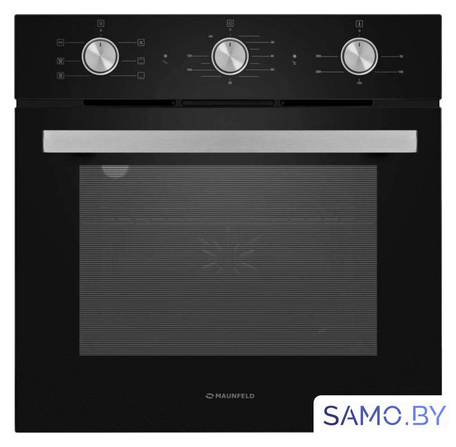 Электрический духовой шкаф MAUNFELD AEOF6060B - Изображение №1 — Интернет-магазин samo.by