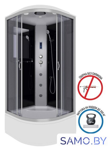 Душевая кабина Niagara NG-2508-14F 90x90x215 - Изображение №2 — Интернет-магазин samo.by