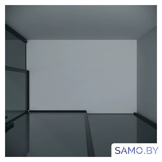 Душевая дверь Grossman Galaxy 100x195 1/2.K33.01.10.21.10 (черный матовый/тонированное стекло) - Изображение №7 — Интернет-магазин samo.by