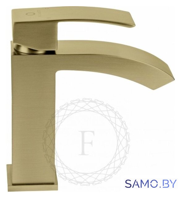 Смеситель Filarete Waterfall FL5010 (матовое золото) - Изображение №3 — Интернет-магазин samo.by