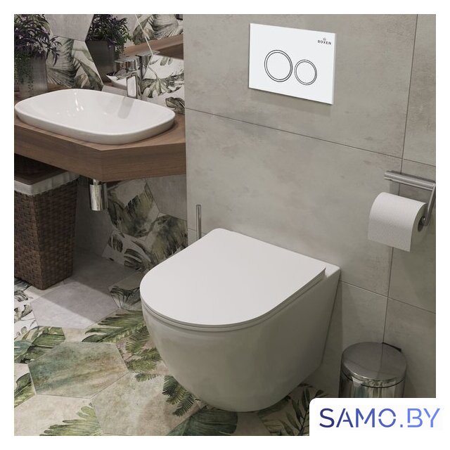 Панель смыва Roxen Santi 410260W - Изображение №7 — Интернет-магазин samo.by