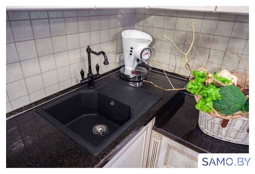 Кухонная мойка Omoikiri Yonaka 65 BL - Изображение №4 — Интернет-магазин samo.by