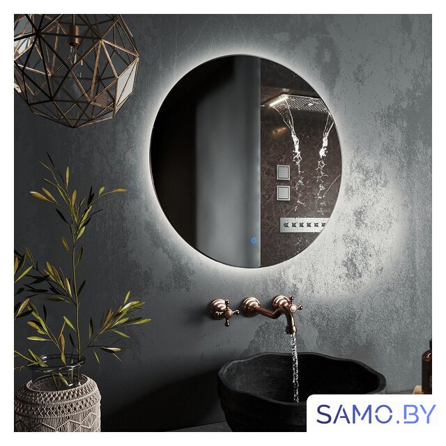  Roxen Зеркало Brimen 510195-60 60х60 - Изображение №2 — Интернет-магазин samo.by