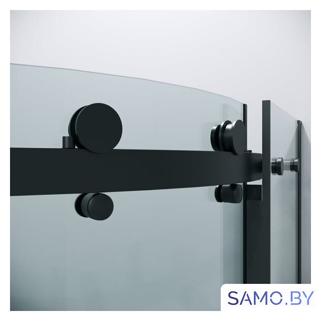 Душевой уголок Grossman Classic 90x90x195 301.K33.04.9090.21.00 (черный матовый/прозрачное стекло) - Изображение №6 — Интернет-магазин samo.by