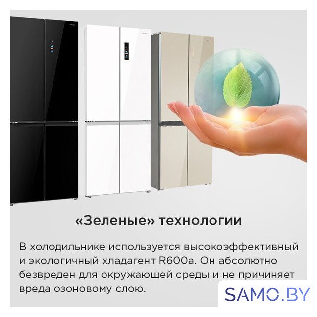 Четырёхдверный холодильник MAUNFELD MFF190NFDSB - Изображение №33 — Интернет-магазин samo.by