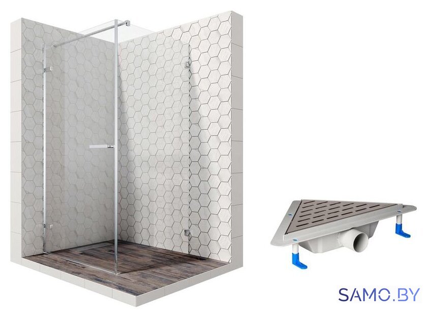 Душевой уголок Ambassador Set 10011101L-ST8 - Изображение №1 — Интернет-магазин samo.by