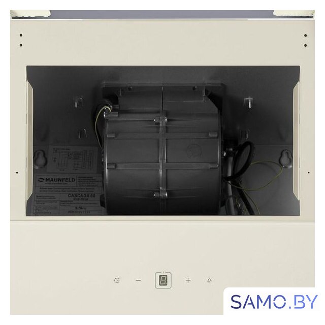 Кухонная вытяжка MAUNFELD Cascada 60 (бежевый) - Изображение №9 — Интернет-магазин samo.by