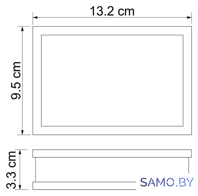 Мыльница Wasserkraft Inn K-4329 - Изображение №3 — Интернет-магазин samo.by