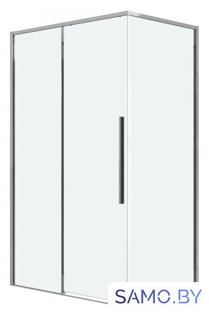 Душевая стенка Grossman Galaxy 90x195 200.K33.01.90.10.00 (хром/стекло прозрачное) - Изображение №5 — Интернет-магазин samo.by