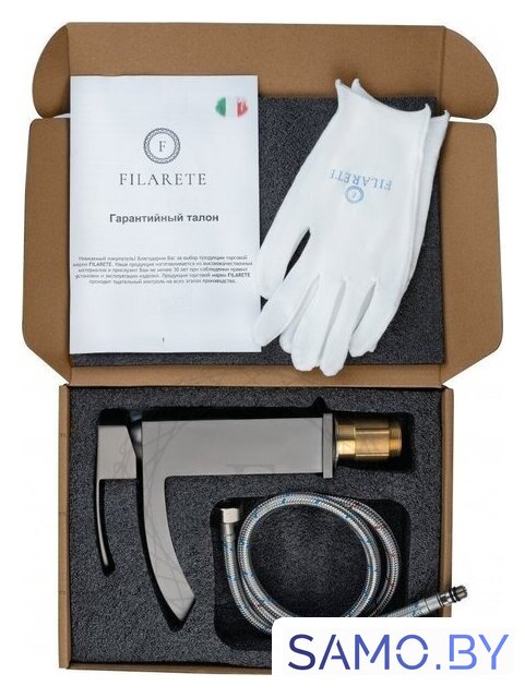 Смеситель Filarete Waterfall FL5010 (графит) - Изображение №9 — Интернет-магазин samo.by