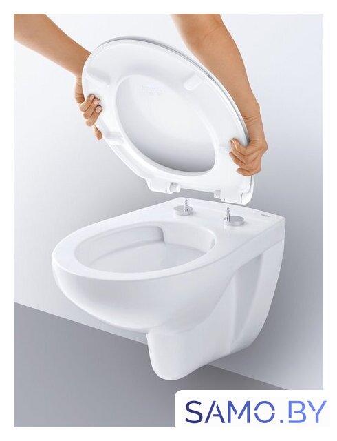 Унитаз подвесной Grohe Bau 39427000 (без сиденья) - Изображение №3 — Интернет-магазин samo.by