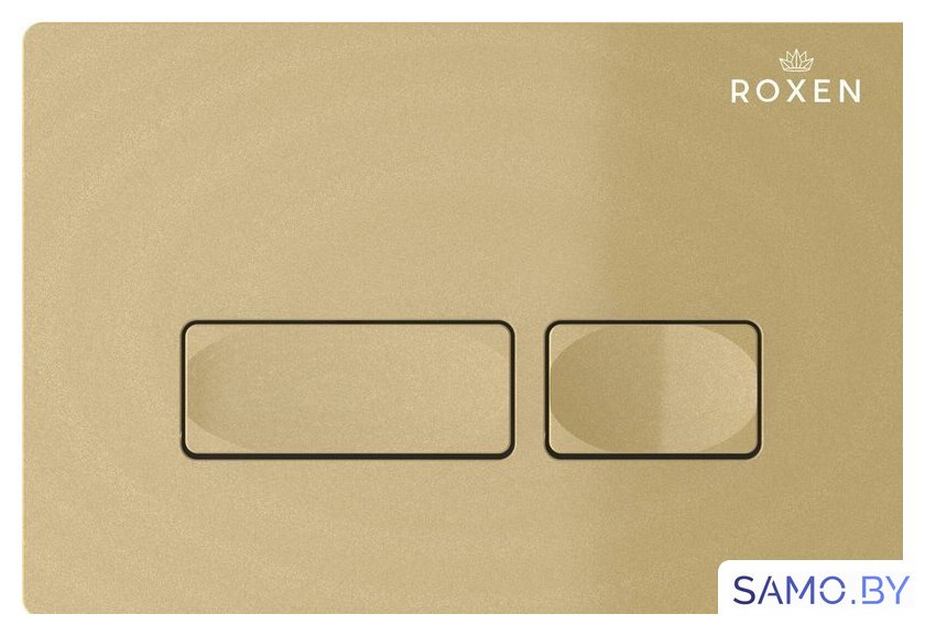 Унитаз подвесной Roxen Vine Tornado в комплекте с инсталляцией StounFix Dual Fresh 6 в 1 979006 (кнопка: брашированное золото) - Изображение №2 — Интернет-магазин samo.by