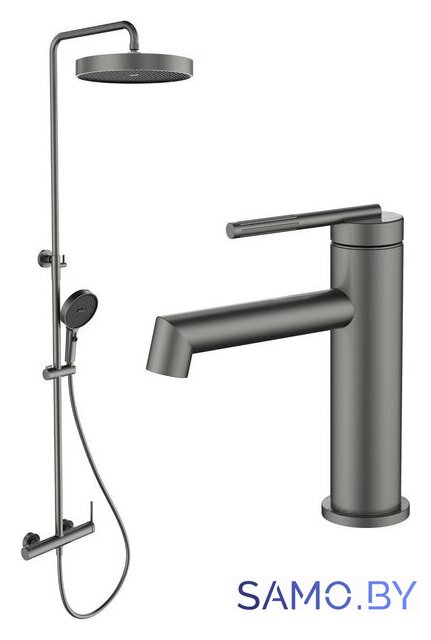Душевая система  Roxen со смесителем для умывальника Florence 500605317-GM - Изображение №1 — Интернет-магазин samo.by