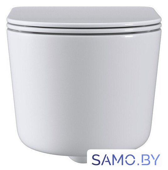 Унитаз подвесной Roxen Simple Compact в комплекте с инсталляцией StounFix Dual Fresh 6 в 1 918025 (кнопка: хром глянец) - Изображение №7 — Интернет-магазин samo.by