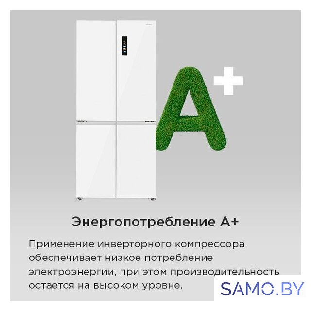 Четырёхдверный холодильник MAUNFELD MFF190NFDBG - Изображение №27 — Интернет-магазин samo.by