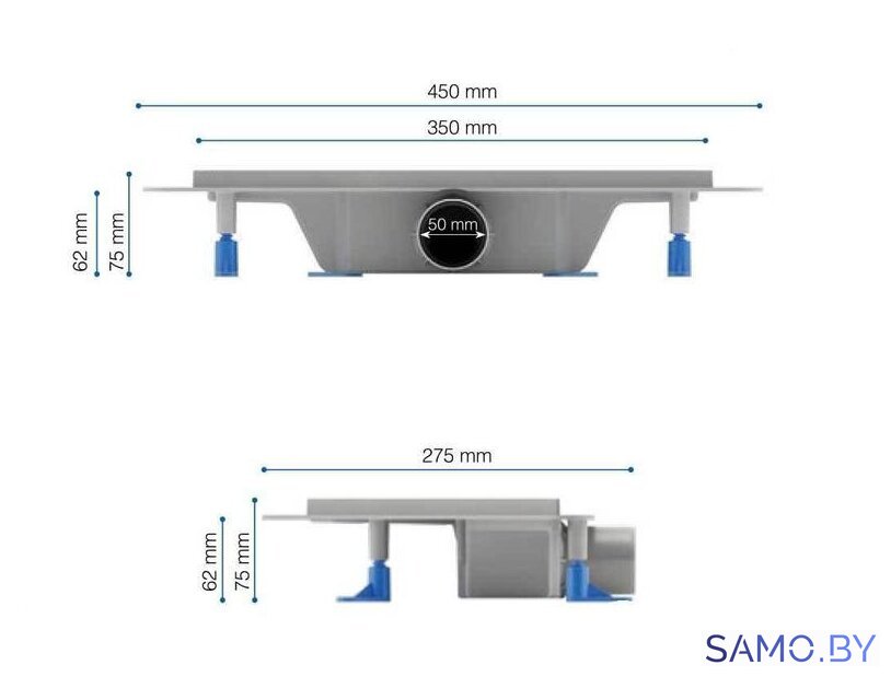 Душевой уголок Ambassador Set 10011101L-ST7 - Изображение №9 — Интернет-магазин samo.by