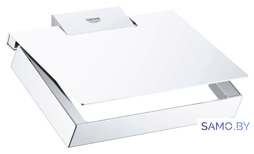 Держатель для туалетной бумаги Grohe Selection Cube 40781000 (хром) - Изображение №1 — Интернет-магазин samo.by