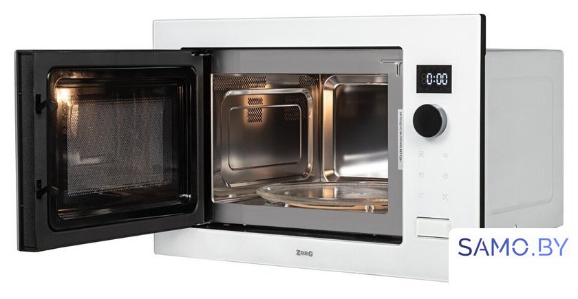 Микроволновая печь ZorG MIO252 S white (белый) - Изображение №3 — Интернет-магазин samo.by