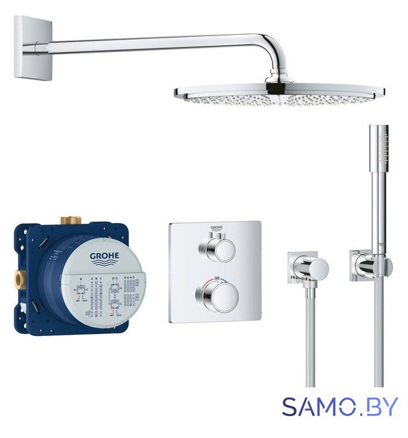 Душевая система  Grohe Grohtherm 34730000 - Изображение №1 — Интернет-магазин samo.by