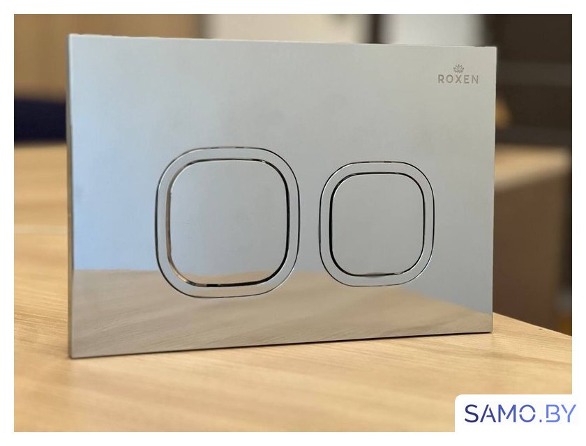 Унитаз подвесной Roxen Porto One Rimless 6 в 1 StounFix Dual Fresh 551921 (кнопка: хром) - Изображение №14 — Интернет-магазин samo.by