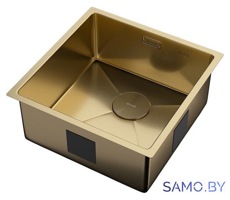 Кухонная мойка ZorG Zerox 44 U / IF PVD Gold - Изображение №2 — Интернет-магазин samo.by
