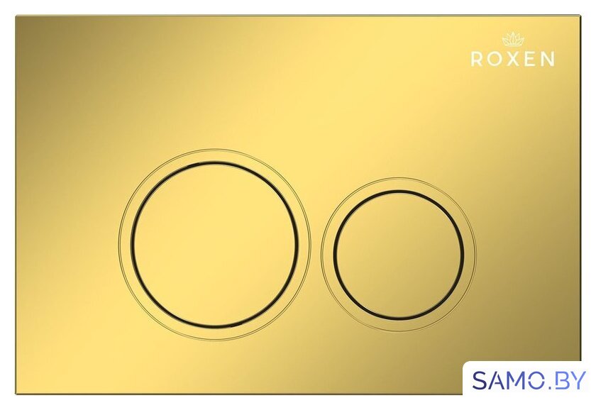 Унитаз подвесной Roxen Egg в комплекте с инсталляцией StounFix Dual Fresh 6 в 1 968031 (кнопка: золото глянцевое ) - Изображение №13 — Интернет-магазин samo.by