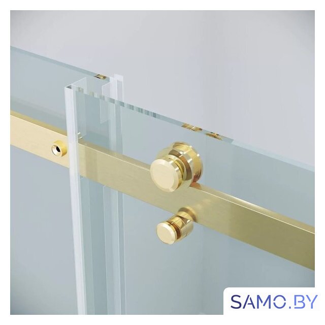 Душевой уголок Grossman Classic 120x80x195 120.K33.04.1280.32.00 (золото сатин/прозрачное стекло) - Изображение №4 — Интернет-магазин samo.by