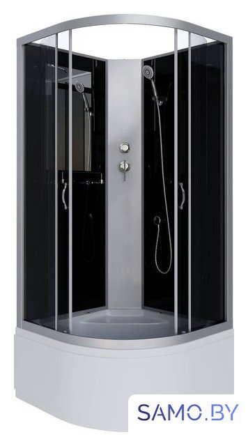 Душевая кабина Niagara NG-2509-14BK 100x100x200 - Изображение №1 — Интернет-магазин samo.by