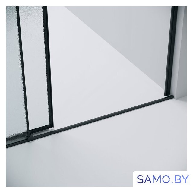 Душевая дверь Grossman Galaxy 100x195 100.K33.01.100.21.02 (черный матовый/стекло шиншилла) - Изображение №6 — Интернет-магазин samo.by