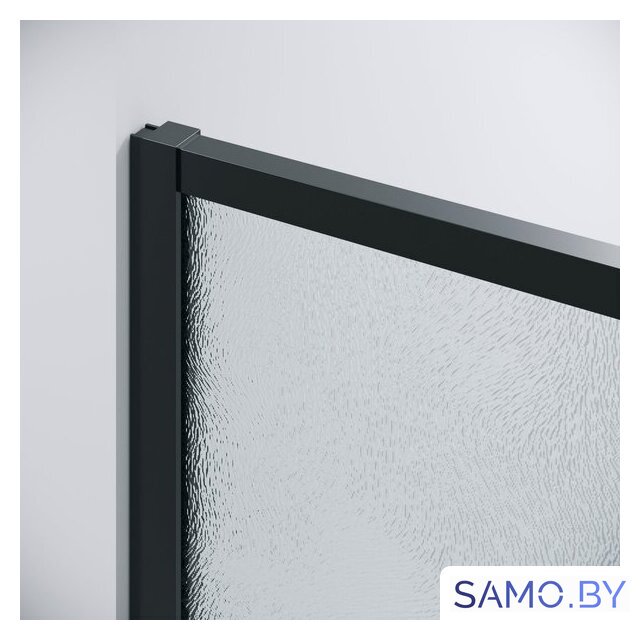 Душевая дверь Grossman Galaxy 100x195 100.K33.01.100.21.02 (черный матовый/стекло шиншилла) - Изображение №5 — Интернет-магазин samo.by