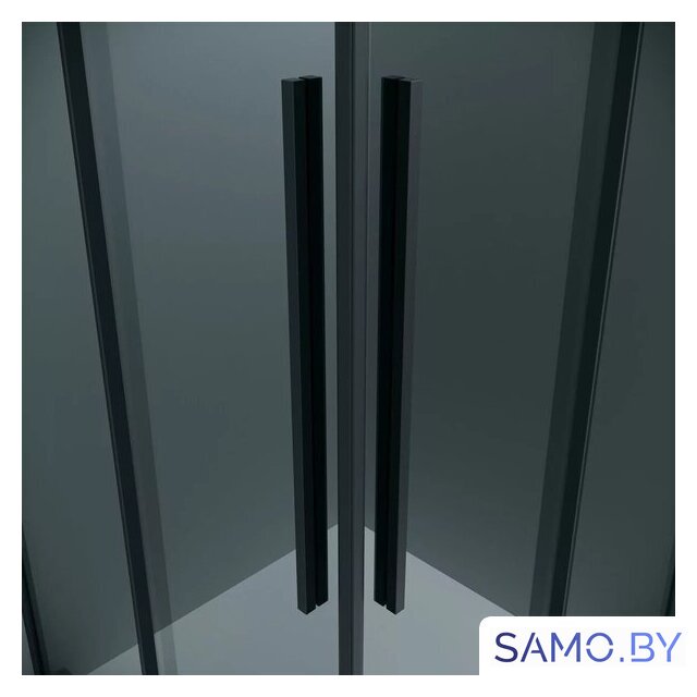 Душевой уголок Grossman Galaxy 80x80x195 300.K33.01.8080.21.10 (черный матовый/тонированное стекло) - Изображение №3 — Интернет-магазин samo.by