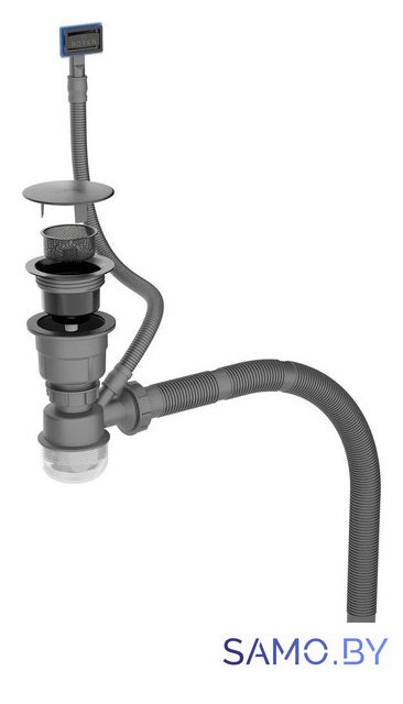 Кухонная мойка Roxen Simple 560220-50B-V графит/текстурная PVD покрытие (с коландером и дозатором) - Изображение №15 — Интернет-магазин samo.by