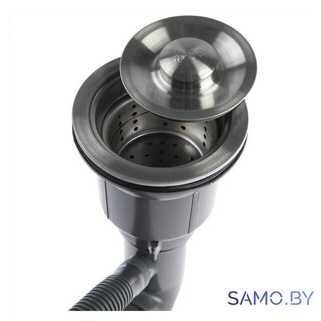 Кухонная мойка Roxen Vespa 560230-70L сатин (с коландером и дозатором) - Изображение №11 — Интернет-магазин samo.by